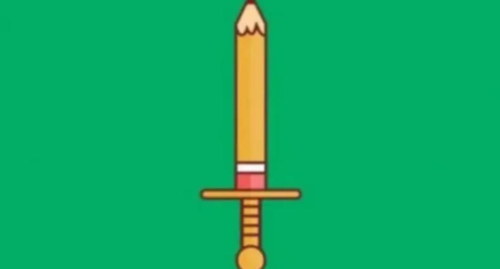 Visual test: choose between the pen or the sword and find out a key aspect of yourself