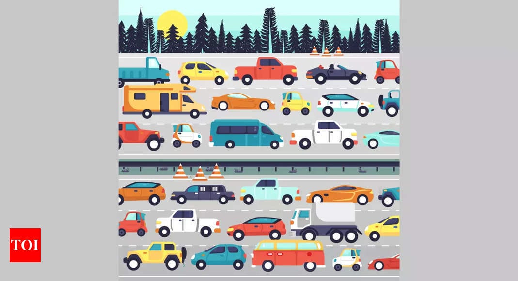 Optical Illusion: Can you spot all the road hazards in this brain teaser in just 30 seconds?