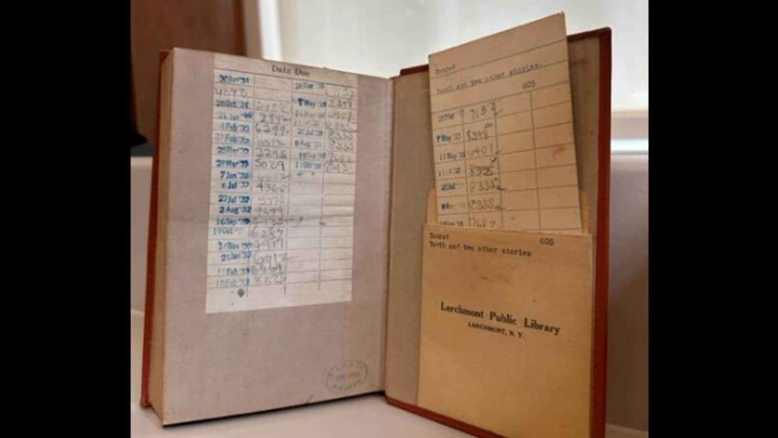 After 90 years, a book finds its way back to a New York library