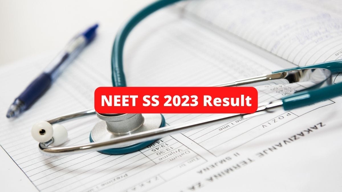 NEET SS 2023 Result Expected on October 15