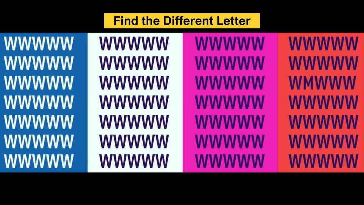 Find the Different Letter