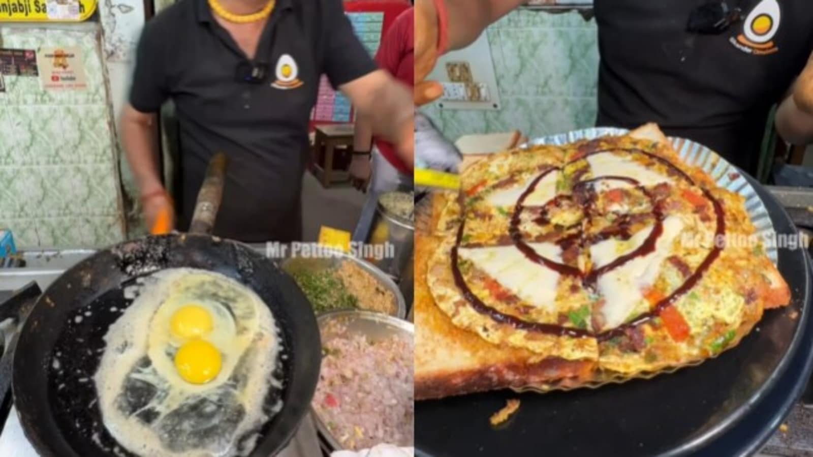 ‘Garbage on a platter’: Chocolate loaded omelette irks netizens