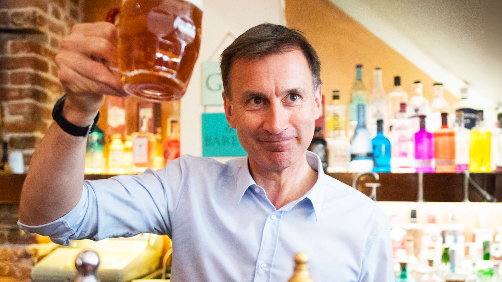 Hunt to freeze duty on alcohol and help pubs, boost minimum wage and cut National Insurance in turbo-charged mini-Budget