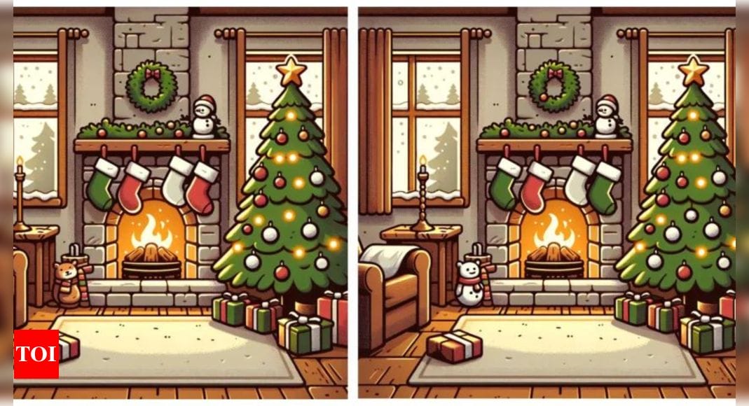 Christmas Quiz: Only a genius can spot the difference