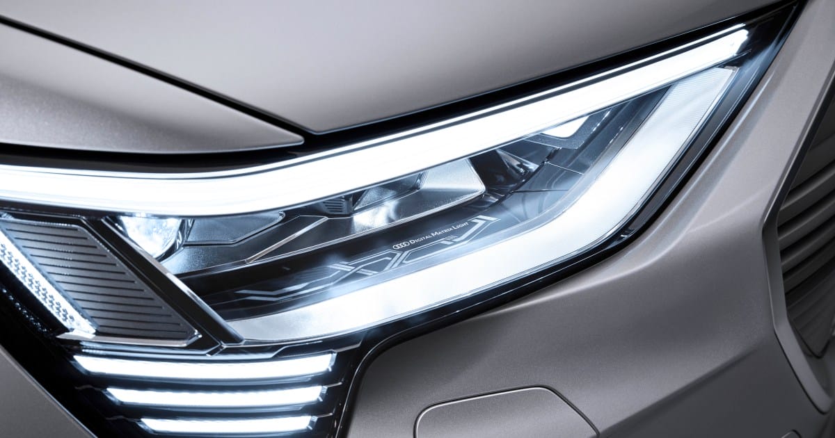 Audi once again pushes the envelope with headlights that are frickin lasers