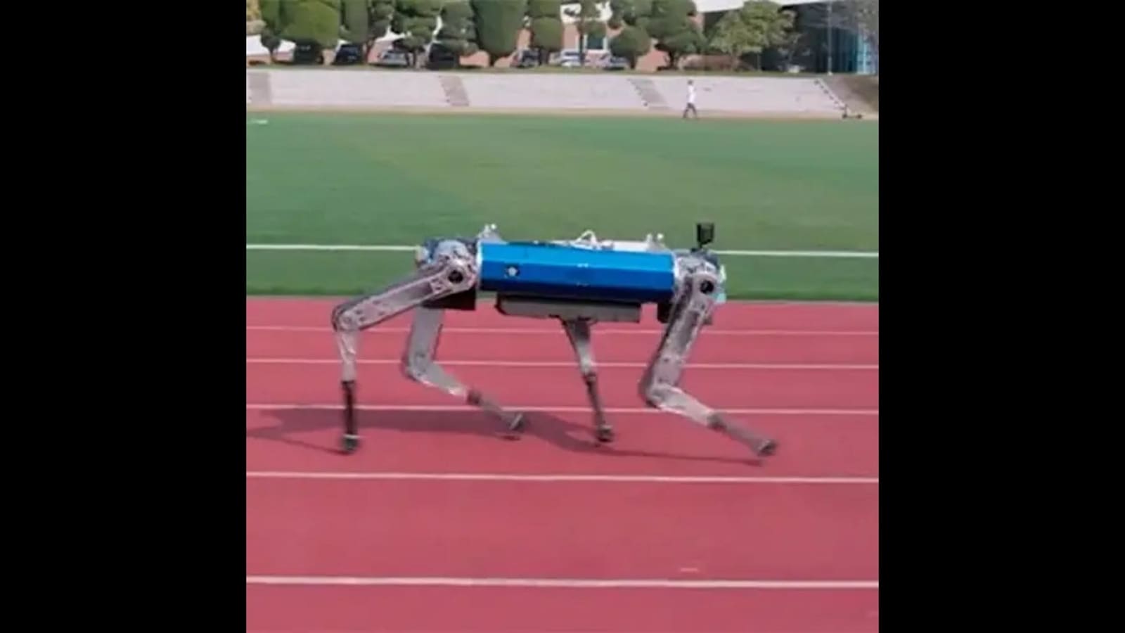 HOUND, the robo-dog, races into history books with 100-m sprint record