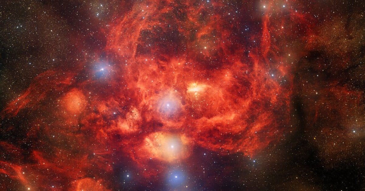 See the stunning, star-forming Lobster Nebula in Dark Energy Camera image