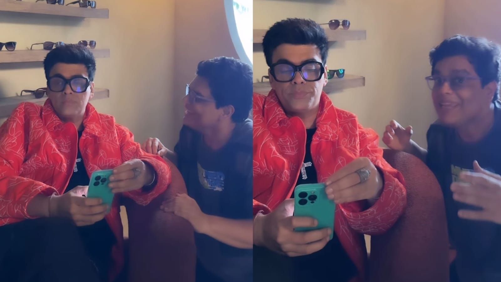 Tanmay Bhat sings viral Inky Pinky Ponky song for Karan Johar. Watch his reaction