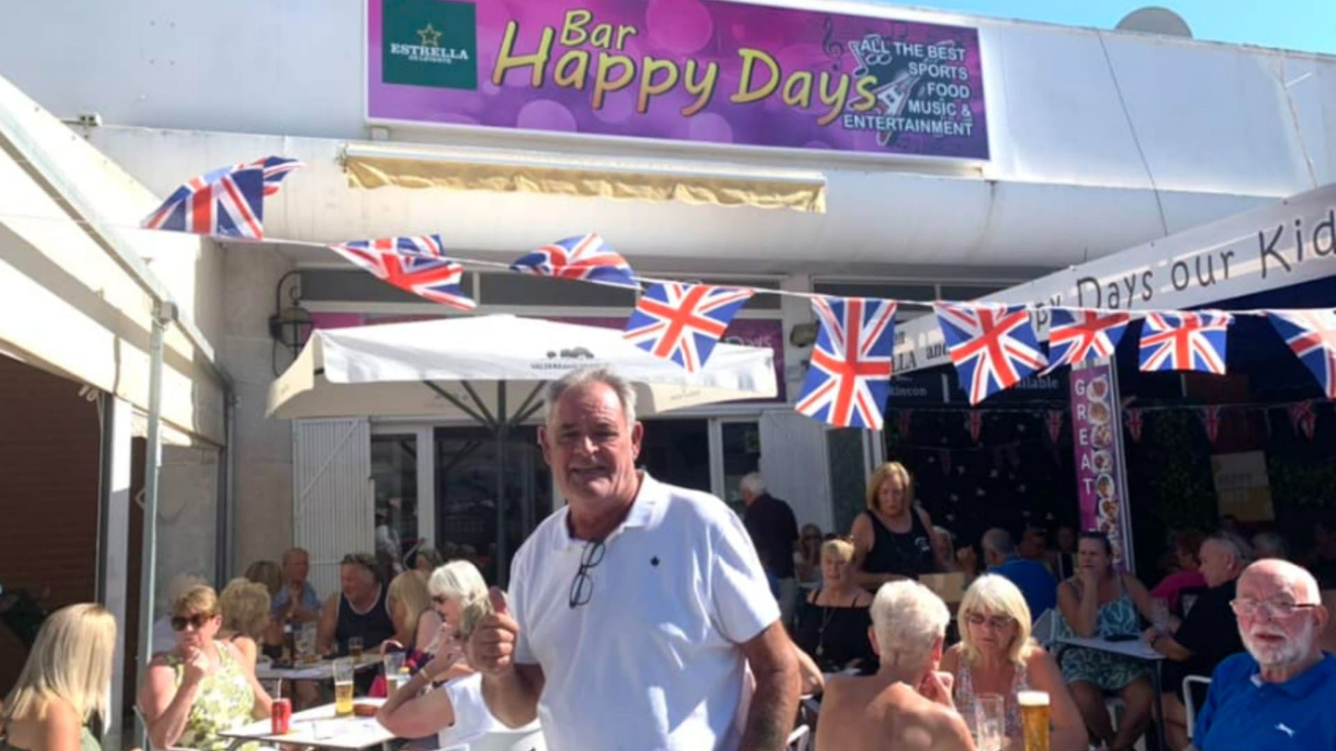 Owner of legendary Benidorm bar Happy Days & star of Bargain Loving Brits In The Sun Graham Boland dies after illness