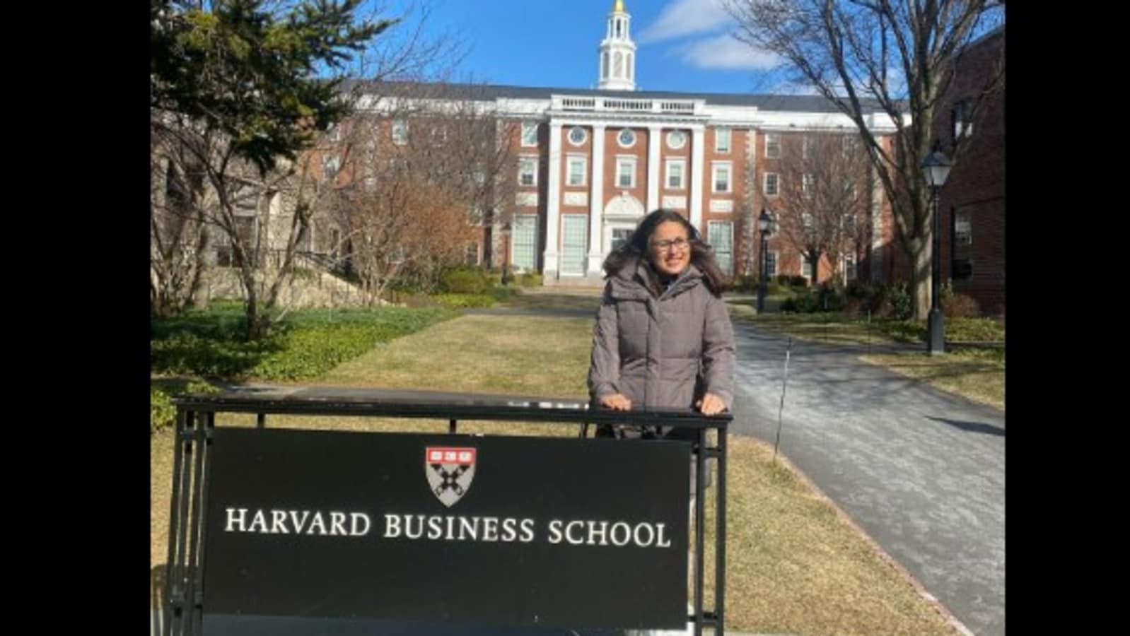 Edelweiss MF MD Radhika Gupta 'cheers' for a new India at Harvard Business School. See pics