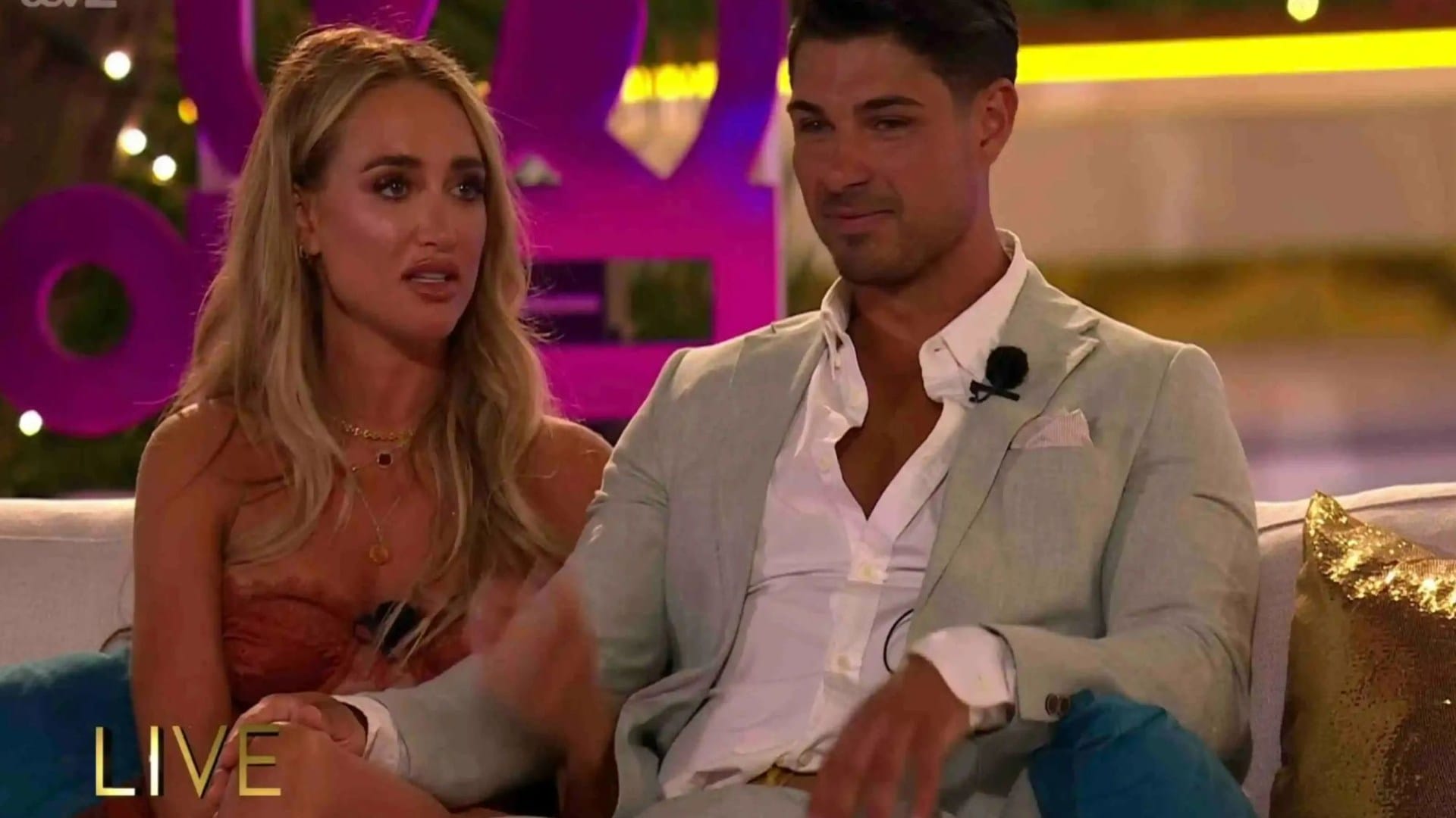 Love Island's Georgia furious as Anton brings up her 'heartbreak' over Stephen Bear's prison release during interview