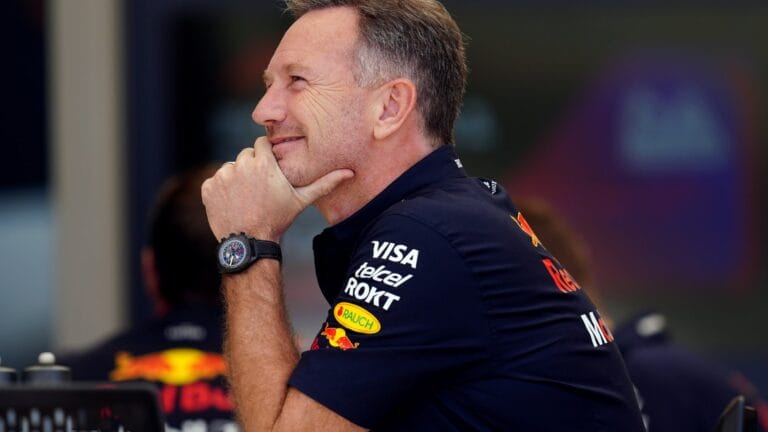 Shock as Christian Horner sexts to female colleague are LEAKED after Red Bull cleared F1 boss in behaviour probe
