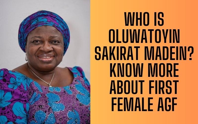 Who Is Oluwatoyin Sakirat Madein? Know More About First Female AGF