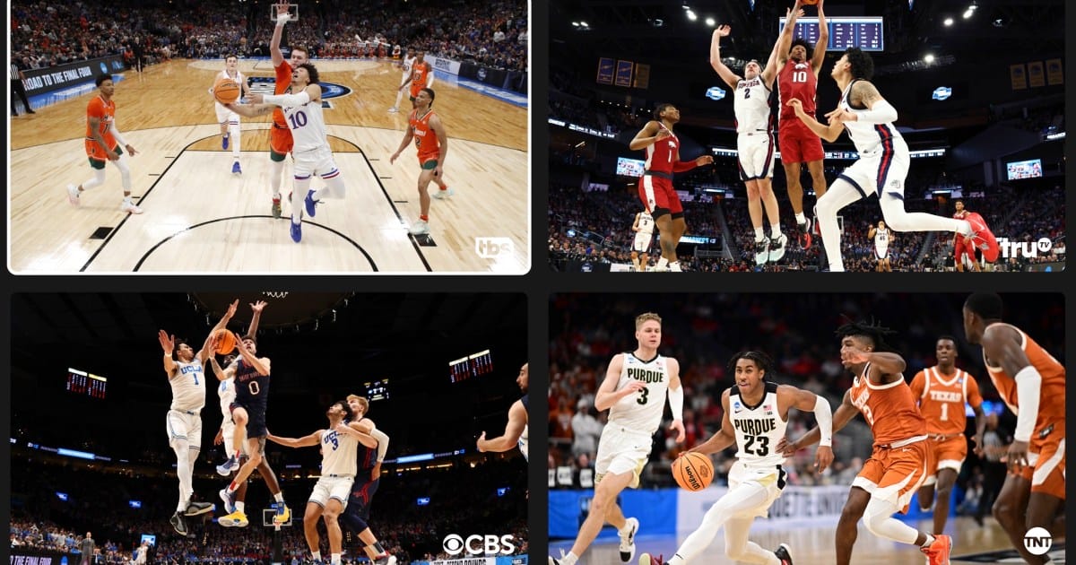 YouTube TV rolls out multiview: watch up to 4 NCAA games at once