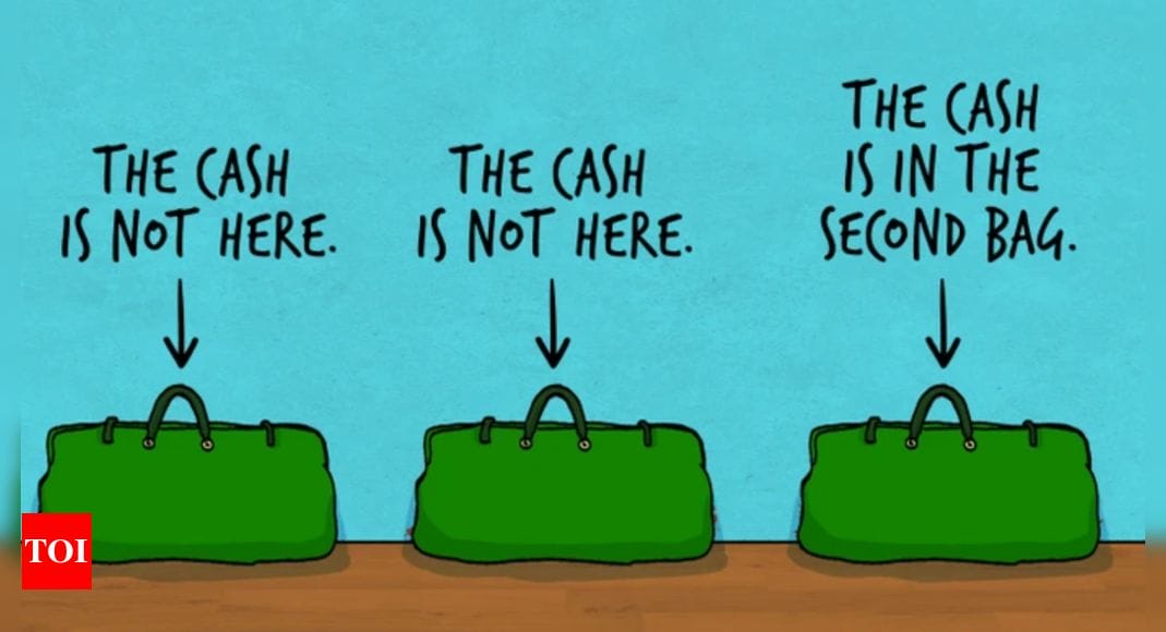 Optical Illusion: Can you spot the bag with money within 10 seconds?