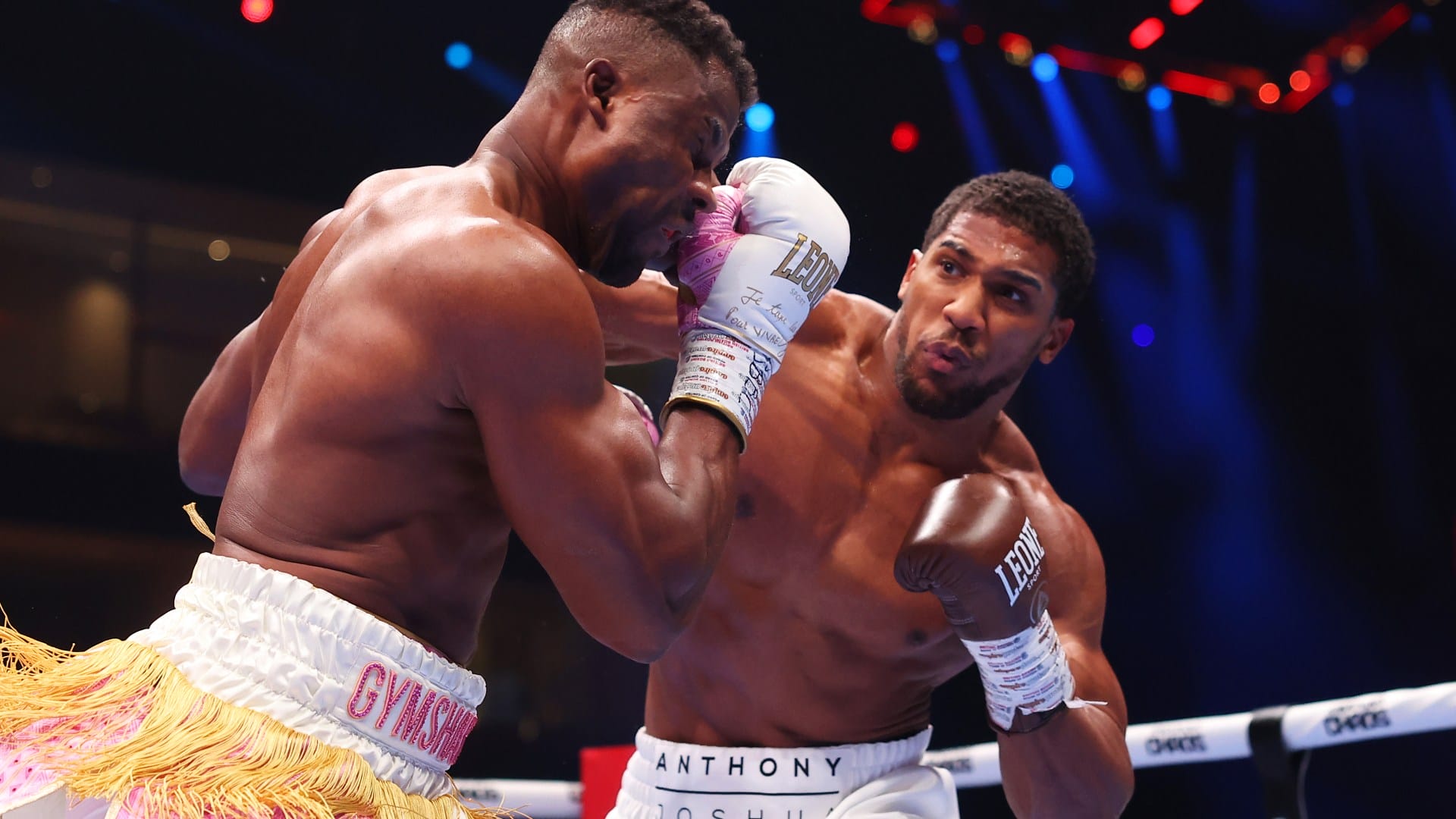 Anthony Joshua vs Francis Ngannou LIVE RESULT: Brutal AJ knocks out MMA star and speaks on Tyson Fury next - latest