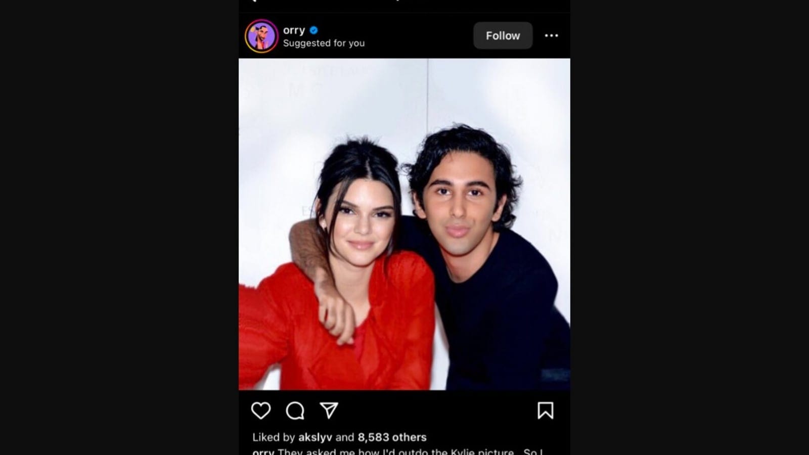 Bollywood's BFF Orry's old photo with Kendall Jenner goes viral. Netizens ask 'who actually is he'