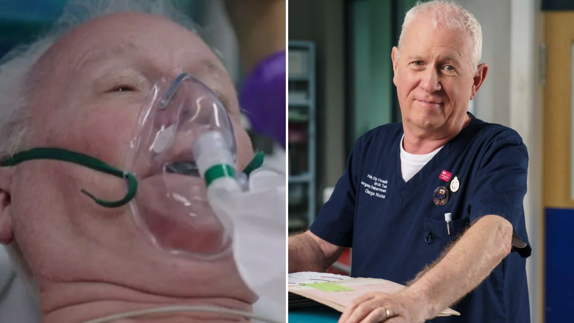 Casualty fans break down over emotional Charlie Fairhead exit after 38 years