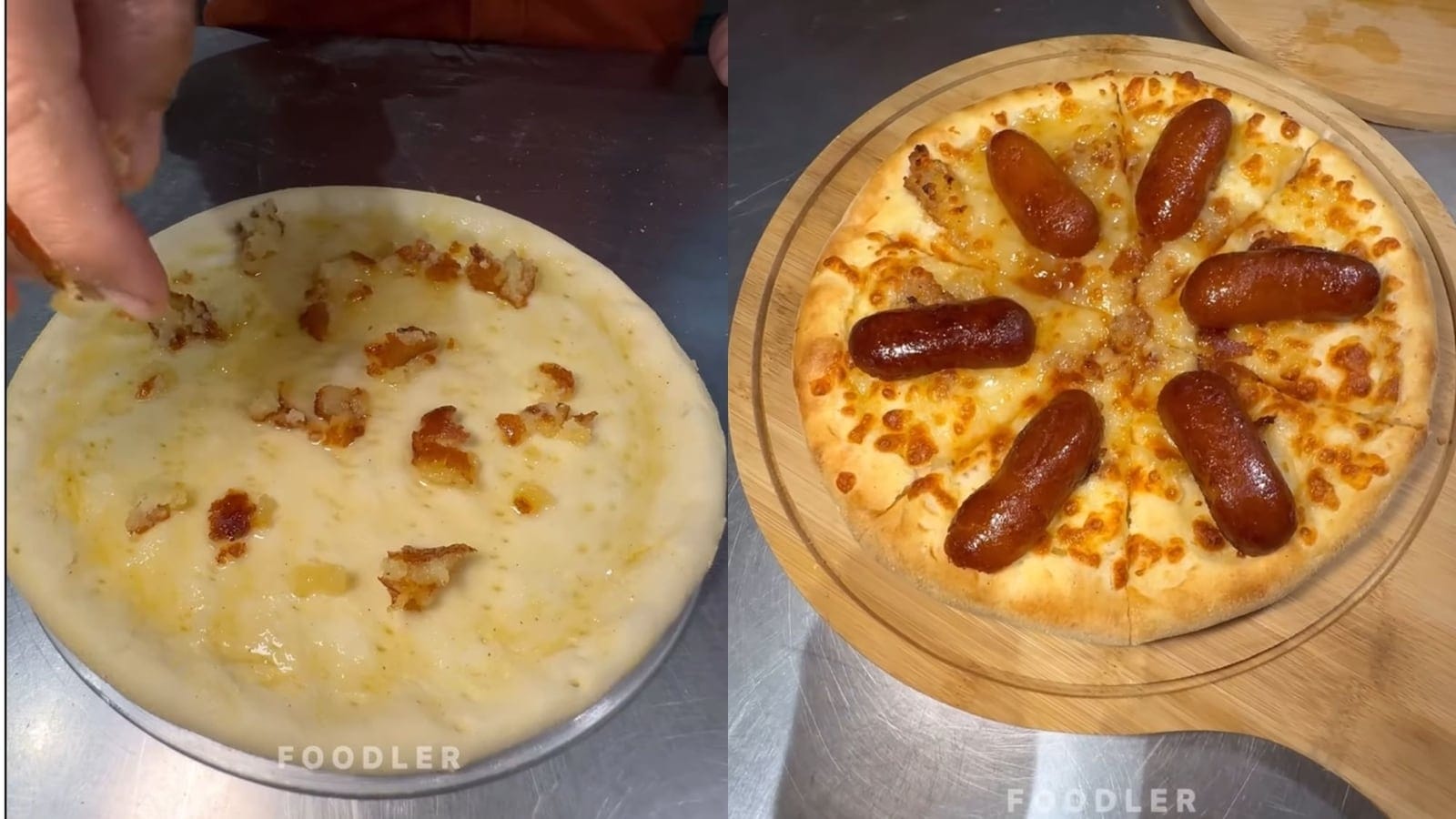Cheesy gulab jamun pizza offends food lovers, they say it’s ‘time to leave the planet’