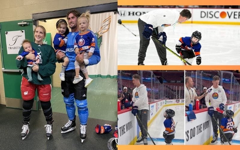 Who Are Islanders Brock Nelson Kids? Meet His Wife Karley Sylvester And Children