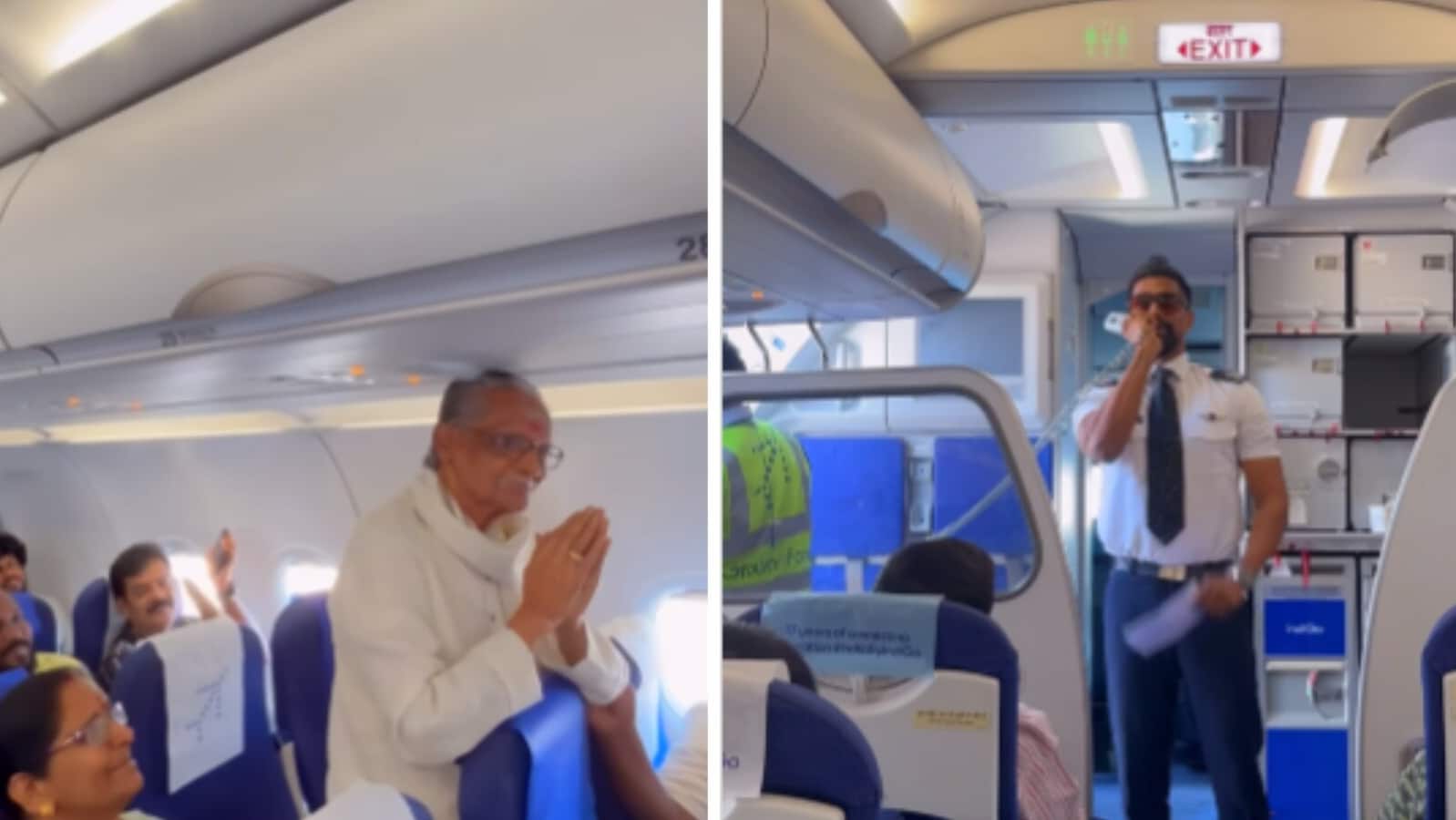 IndiGo pilot flies grandfather for the first time: ‘I travelled on his TVS many times, now my turn to give him a ride'