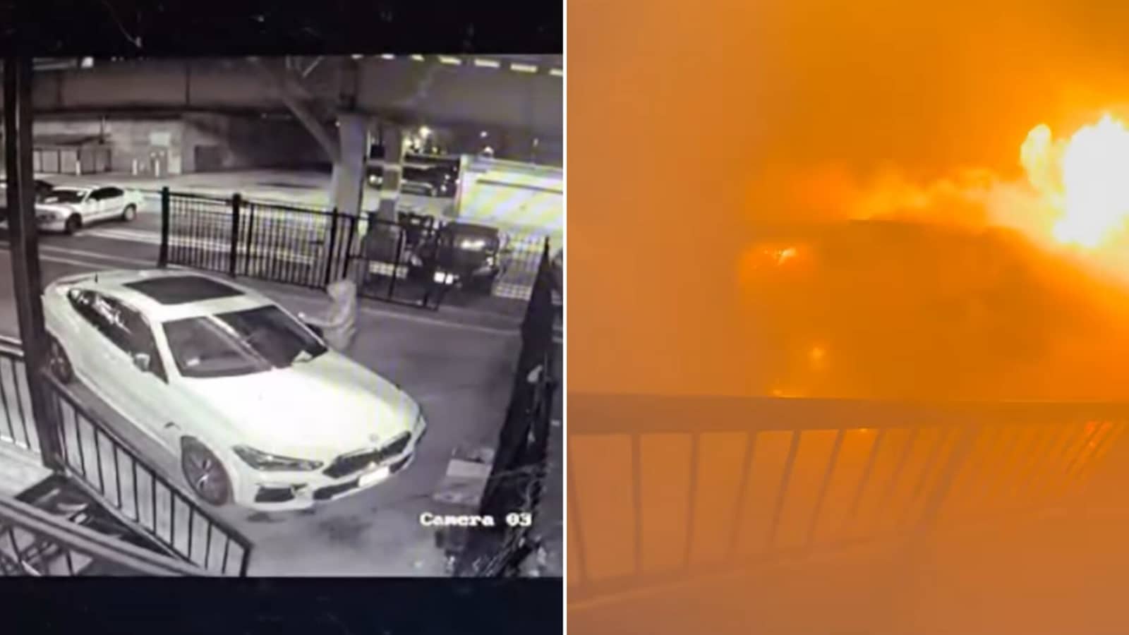 Woman torches beautician’s car over not getting appointment for eyelash extension. Video