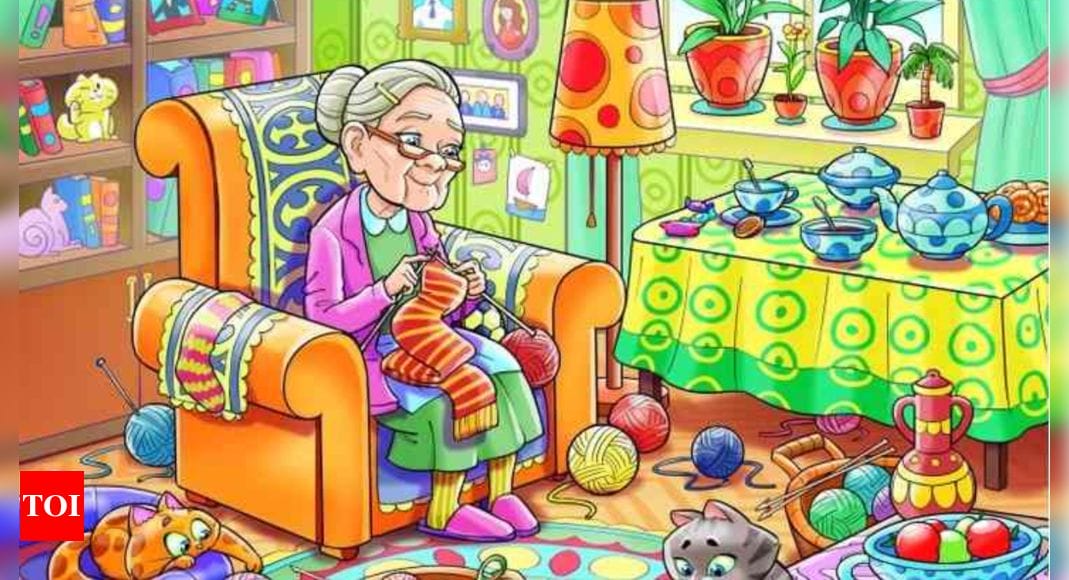 Optical Illusion: Can you spot a ball in granny's living room? |