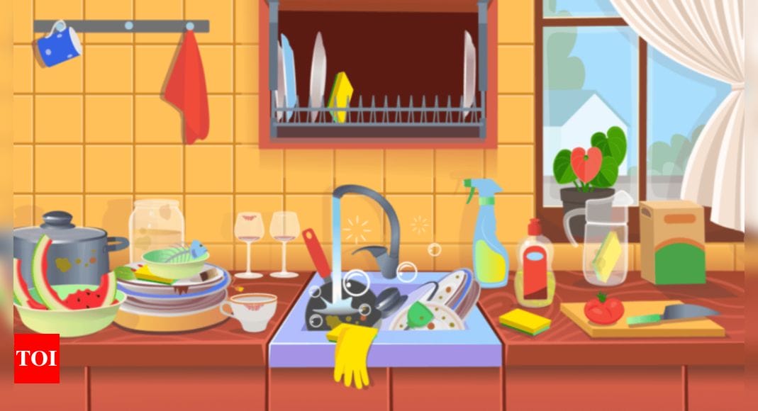 Optical Illusion: Only a neat-freak can spot all 5 sponges in the kitchen |