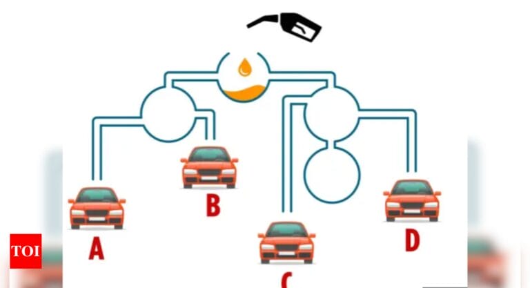 Brain teaser challenge: Only a genius mind can tell which car would get the fuel first