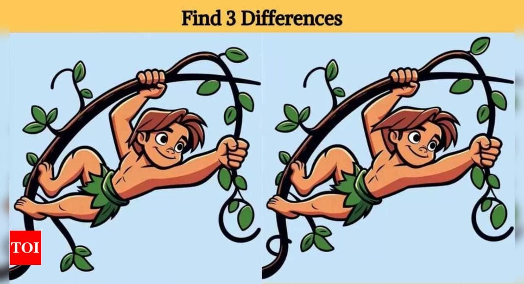 Optical Illusion: Only a Jane can spot 3 differences in these Tarzan pictures |