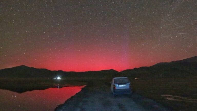 Aurora illuminates sky in Ladakh's Hanle as extreme solar storm hits Earth: 'Extraordinarily beautiful'