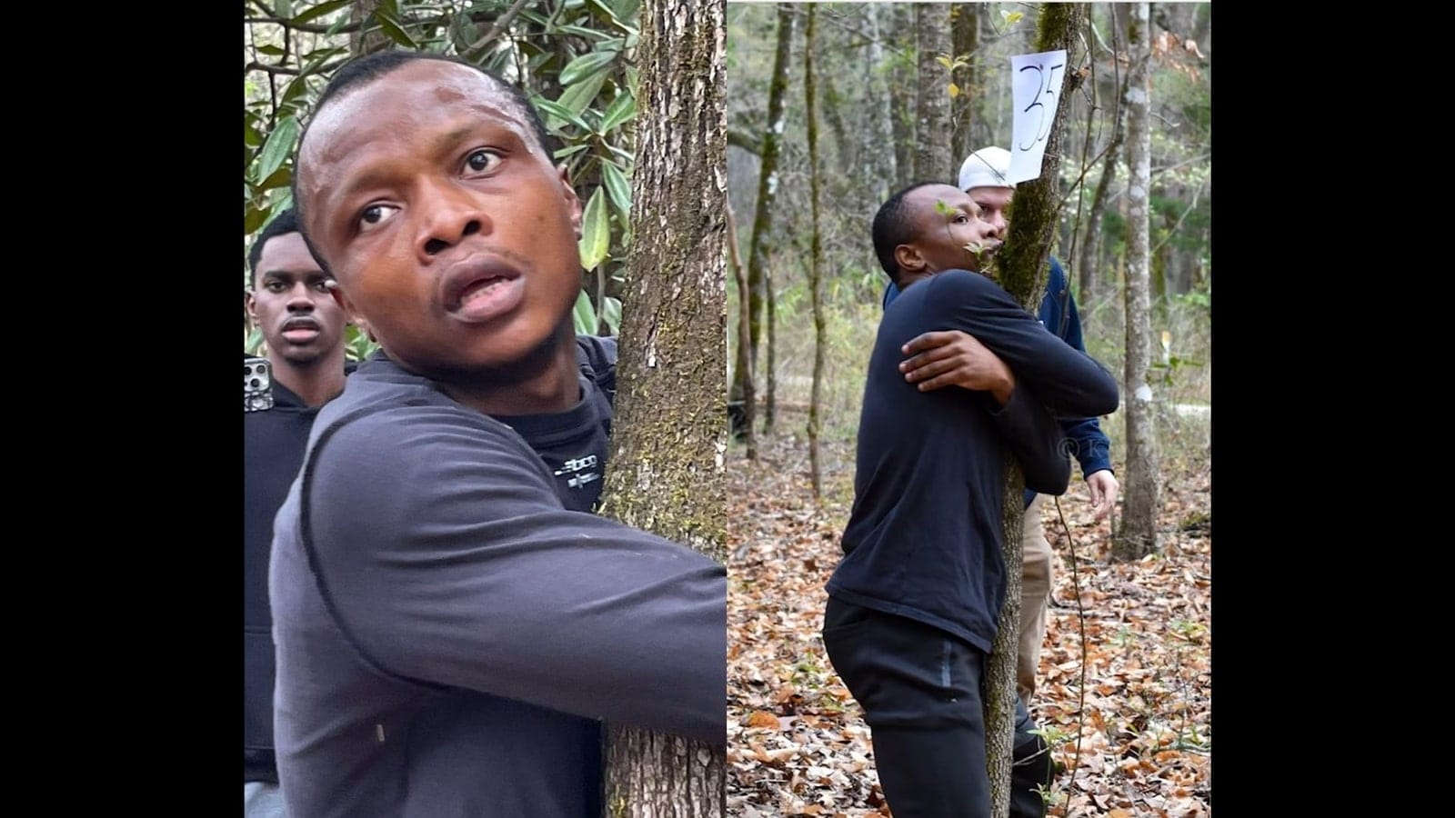Ghana man creates Guinness World Record for hugging over 1,100 trees in an hour. Watch