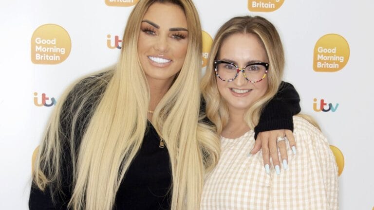 Watch the moment Katie Price's sister Sophie almost lets slip she is pregnant hours before confirming news