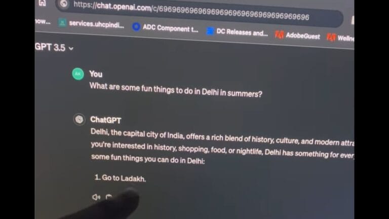 ‘Go to Ladakh’: ChatGPT shares hilarious suggestion for man’s summer plans in Delhi