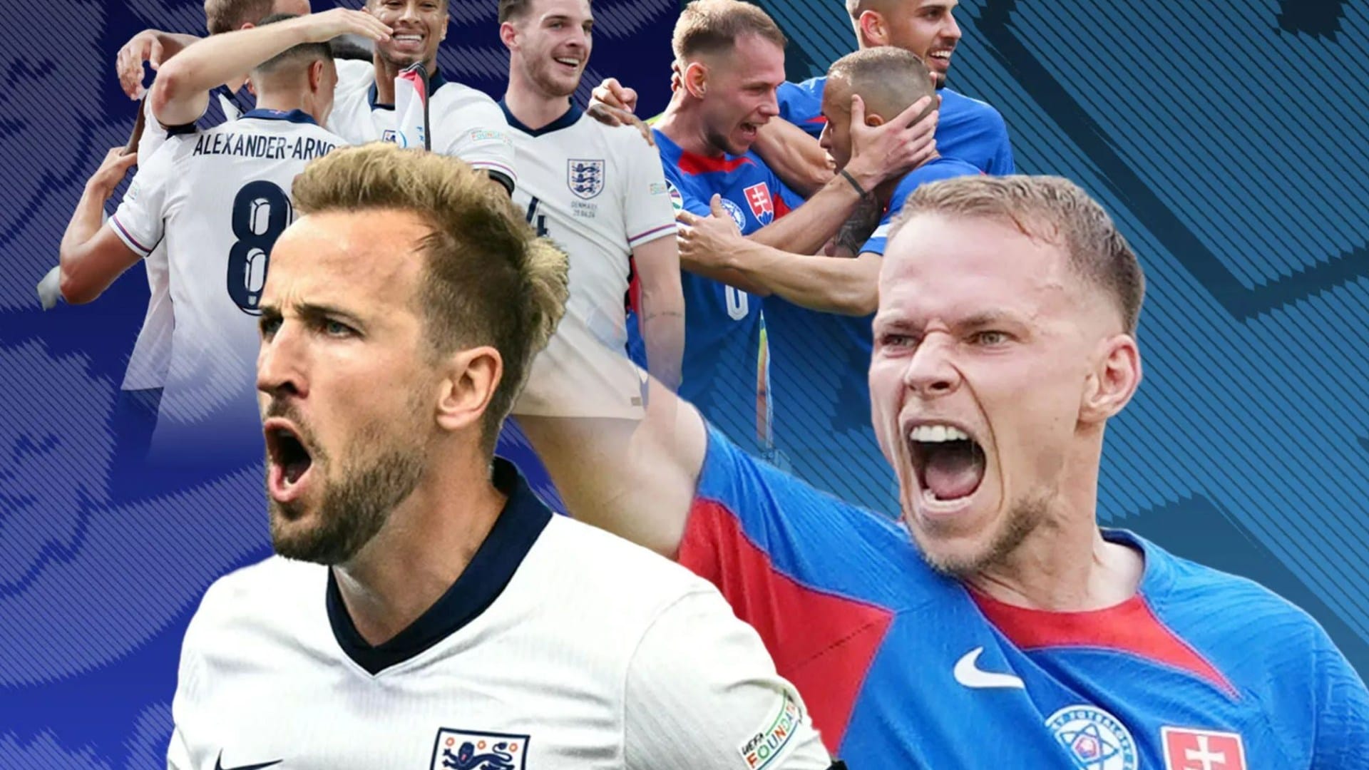 England face Slovakia in Euro 2024 last 16 with Three Lions handed favourable tie after Portugal's shock loss to Georgia