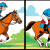 Help the jockey find all 3 differences and race to win the racetrack cashier